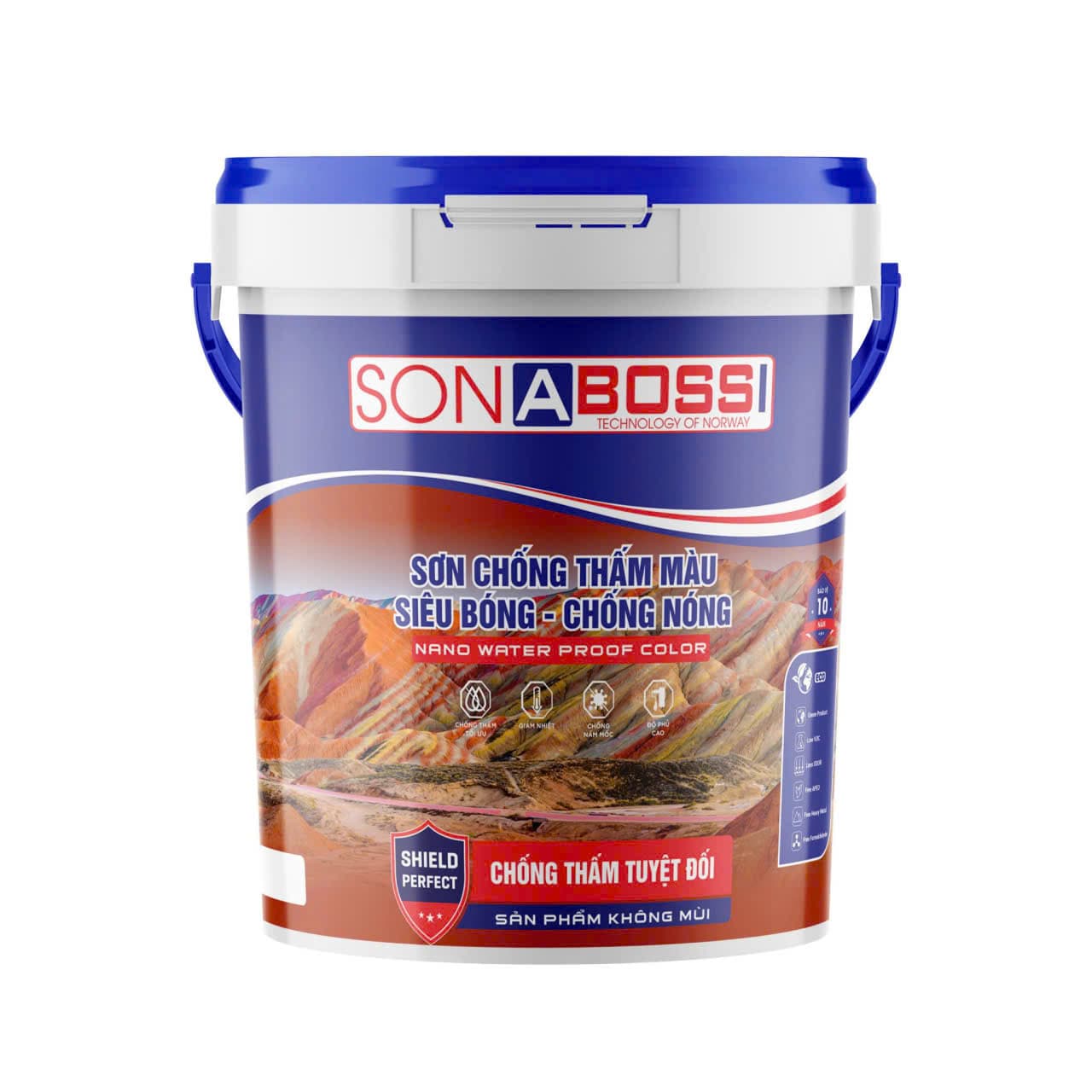 Sơn chống thấm — ảnh bao bì ABOSSI